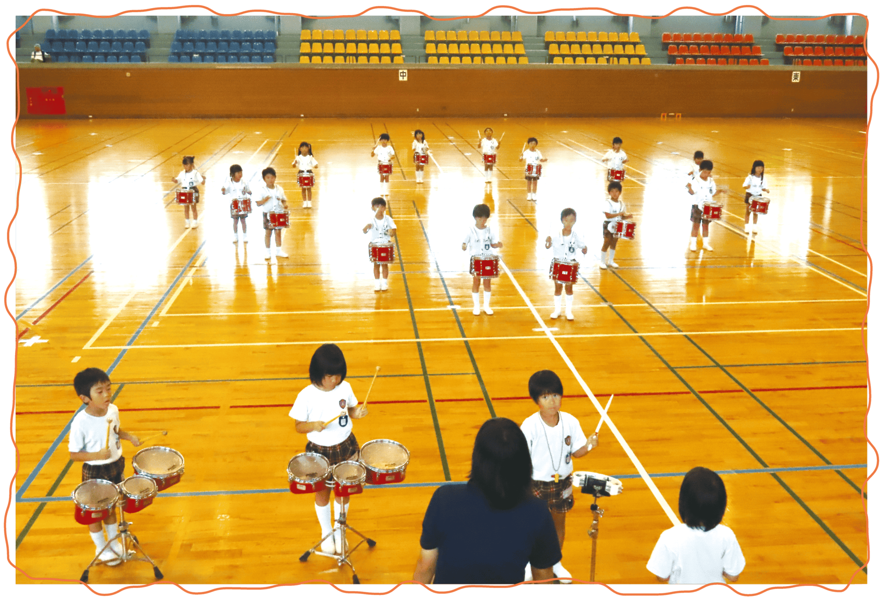 画像:マーチング